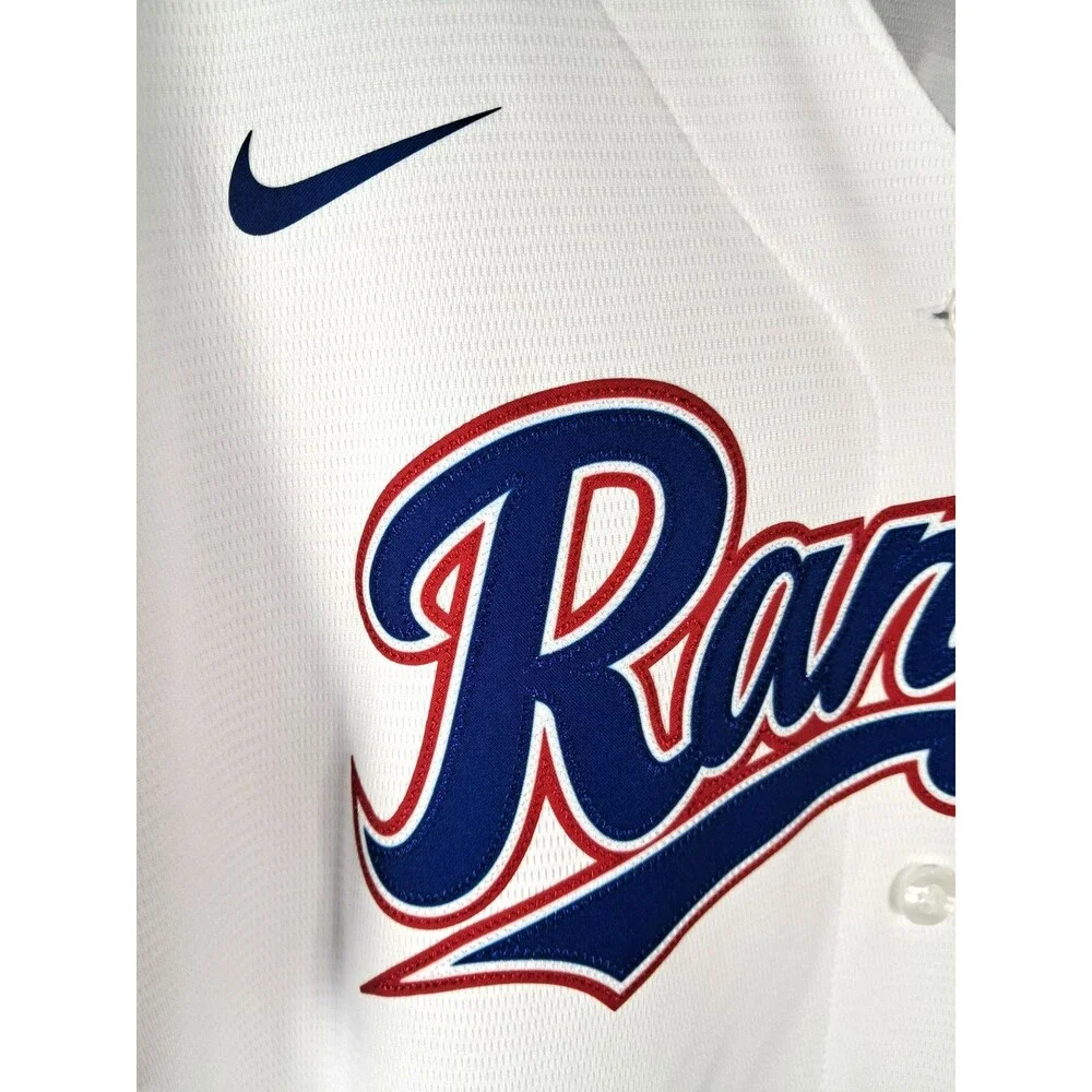 Nike 2023 World Champions Texas Rangers Max Scherzer Womens Jersey MLB SZ XXL
